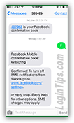 Setup a cell phone number in your Facebook account