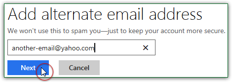 how to add an email address to my hotmail account