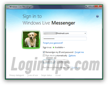 my msn login