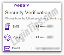 Setup second sign-in verification in Yahoo / Yahoo Mail