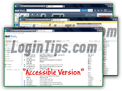 AOL Mail versions: basic vs. standard vs. accessible