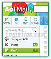 Change from default AOL Mail theme