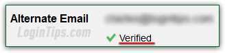 Email successfully verified by AOL