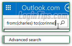 Find messages with email search tool